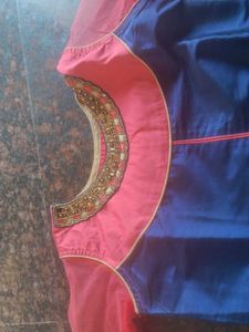 Stylish Blue &amp; Pink Kurti