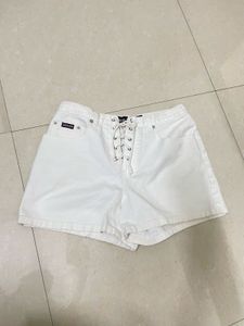 Vintage Y2k Imported Shorts Lace Up