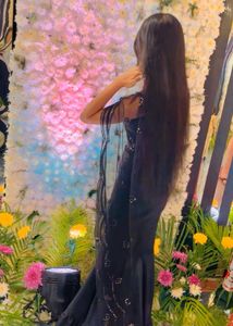 Elegant Black Ethnic Gown