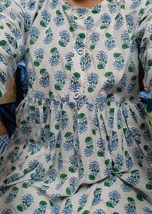 Floral Print Kurta