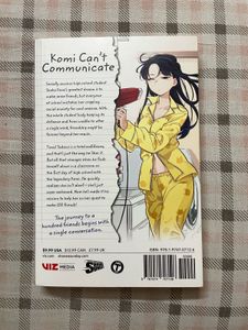 Komi Can’t Communicate Vol1 Manga