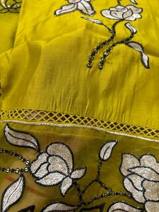 New With tag Elegant Yellow Kurta Set