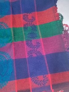 Multicolor Heavyweight Shawl For Heavy Winter