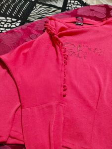 Peach Colour Daily Wear Top