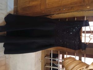Black Party Wear Gown