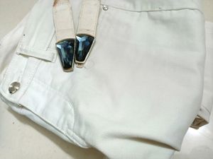 White Trouser For Women 🤍🍷