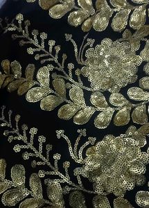 Black Sequence Kurti With Pant