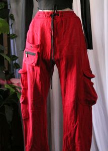 Red Cargo Pants