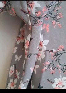 Floral Cold Shoulder Top