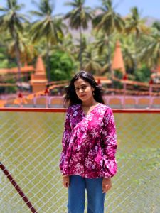 Pretty Pink Peplum Top 💕