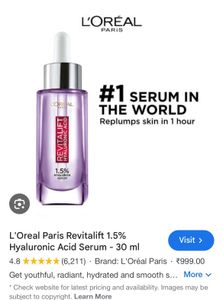 L'Oreal Revitalift Hyaluronic Acid Serum