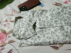 Off White Printed Shirt For Casual Wear