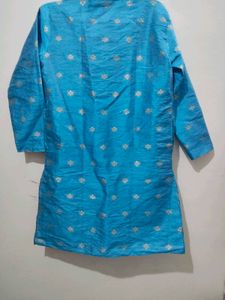 Boys Blue Kurta Set