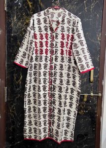 Paisley Cotton Kurta
