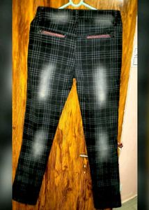 Checks Jeans For Mens