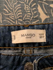 Wide Leg Denim Jeans