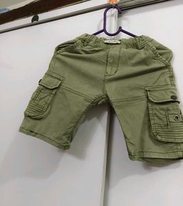 Cotton Denim Shorts For Kids
