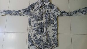 Patterned Long Sleeve Shirt