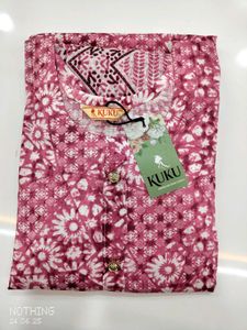 Floral Print Kurta Pants G Duptta