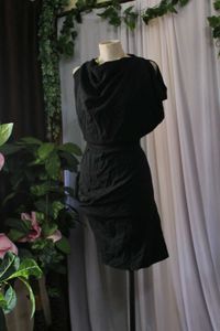 Elegant Black Mini Dress