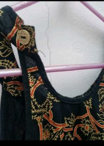 Black Flared Kurti
