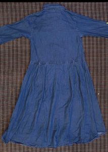Woman&#39;s Denim Dress