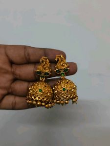 Antic Jhumka Earrings