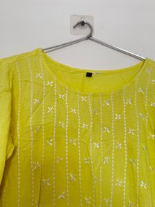 Lime Yellow Kurta