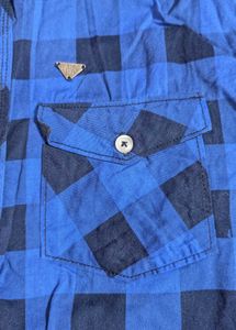 Blue Casual Shirt