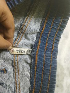 Blue Joggers Jeans By Bare Denim