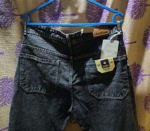 Vintage Wash Black Jeans