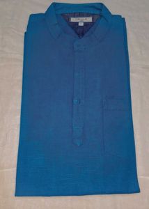 Stylish Blue Twills Casual Shirt