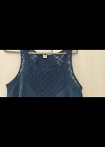 Embrodered On Neck Casual Wear