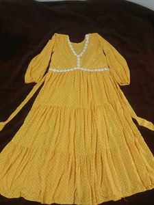 Yellow Polka Dot Dress