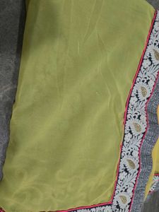 Elegant Saree with Blouse Piece