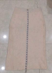 Elegant Beige Skirt 28-32