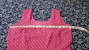 Pink Polka Dot Dress