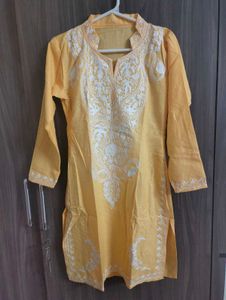 New Kurta With Kashmiri Embroidery