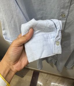 H&amp;m Sky Blue Shirt