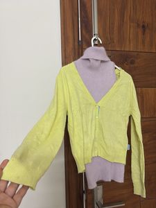 Yellow Sweater Vest
