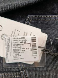 Stylish Women Denim Jacket, Size S