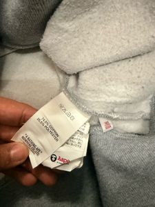 AAPE 🦍A Bathing Ape Grey Fleece Hoodie