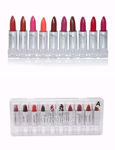Mars Shade Mini Lipstick, Creme Finish, 10 Pieces.