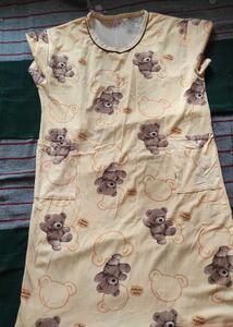 Cute Teddy Bear Nightdress