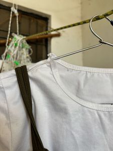 Olive Green Skater Dress &amp; Tee Set