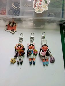 Costomise keychains sample