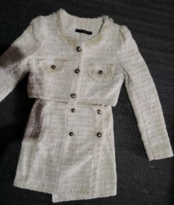 Tweed Skirt Set