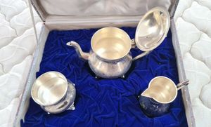 Antique German Silver Tea Set