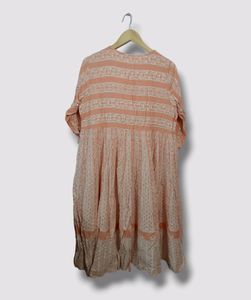 Avaasa Coral Floral Print Kalidar Kurta (Women&#39;s)