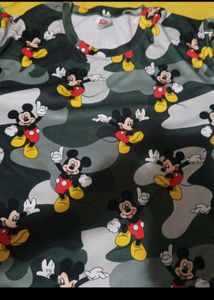 Mickey Mouse Graphic Tees .. Set Of 2